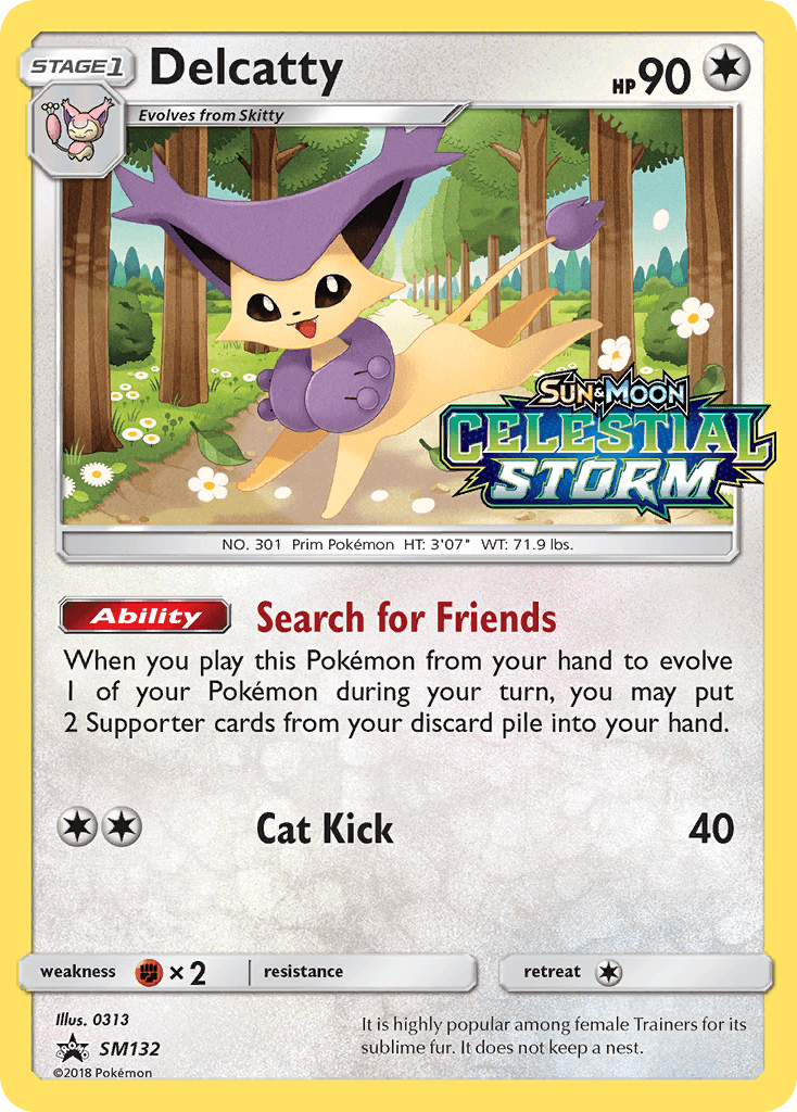 Delcatty, SM Black Star Promos SM132