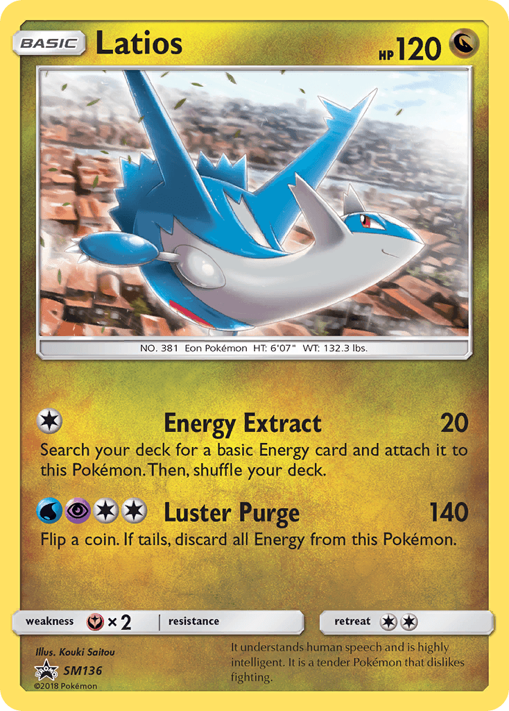 Latios, SM Black Star Promos SM136