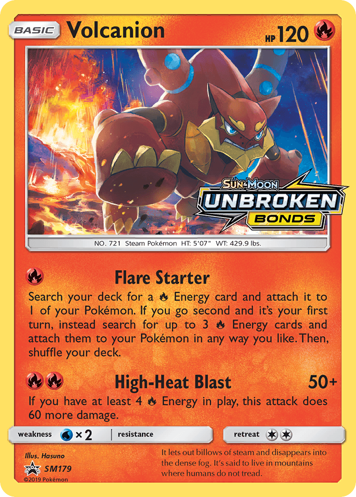 Volcanion, SM Black Star Promos SM179