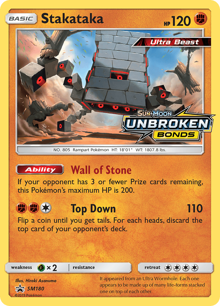 Stakataka, SM Black Star Promos SM180