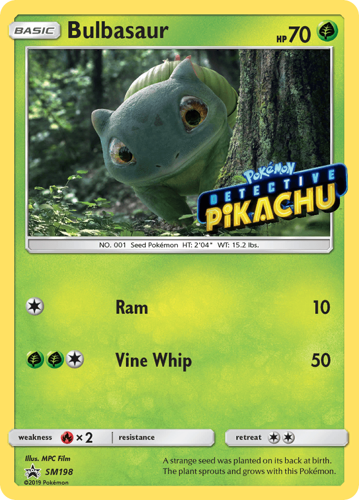 Bulbasaur, SM Black Star Promos SM198