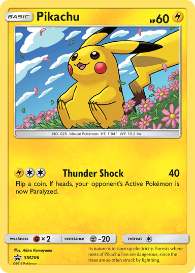Pikachu, SM Black Star Promos SM206