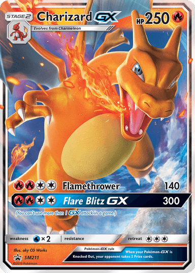 Charizard-GX, SM Black Star Promos SM211