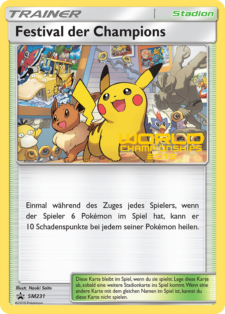 Champions Festival, SM Black Star Promos SM231