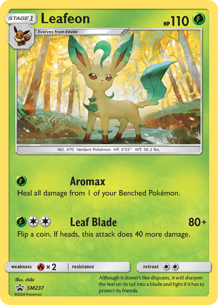 Leafeon, SM Black Star Promos SM237
