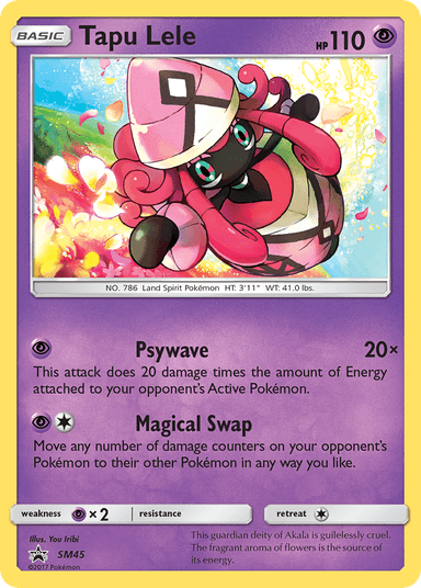Tapu Lele, SM Black Star Promos SM45