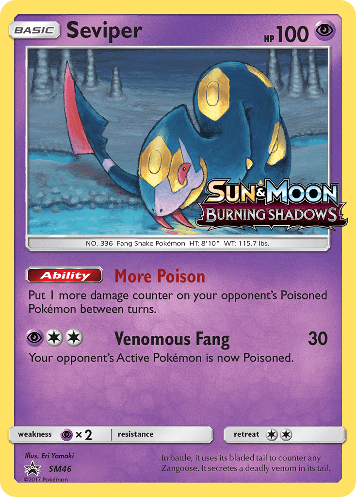 Seviper, SM Black Star Promos SM46