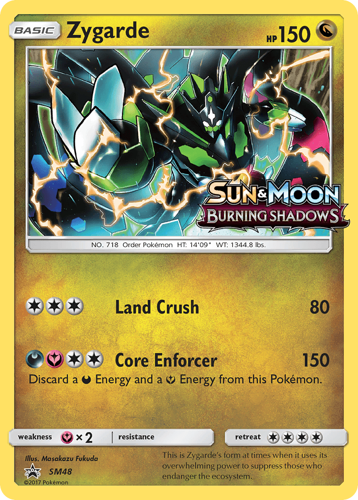Zygarde, SM Black Star Promos SM48