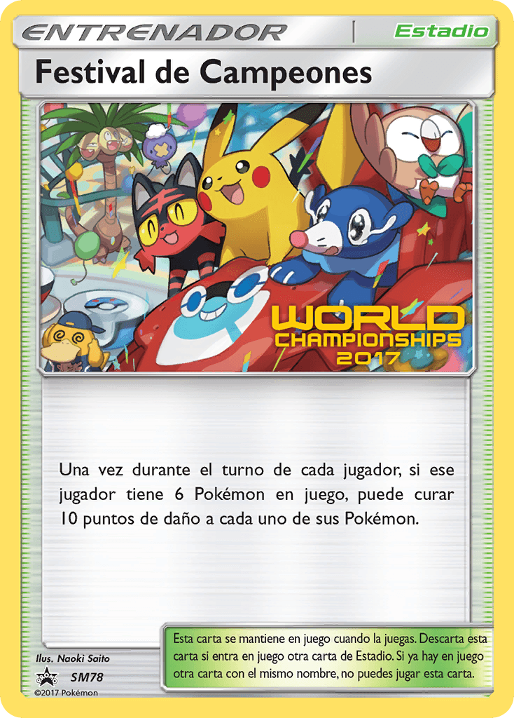 Champions Festival, SM Black Star Promos SM78