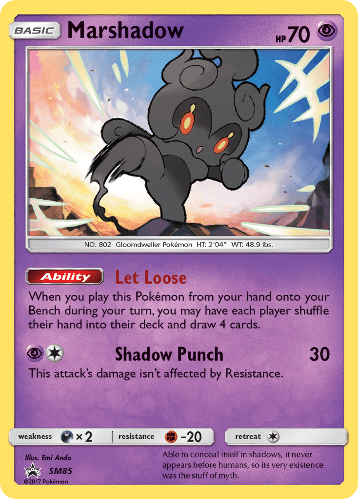Marshadow, SM Black Star Promos SM85