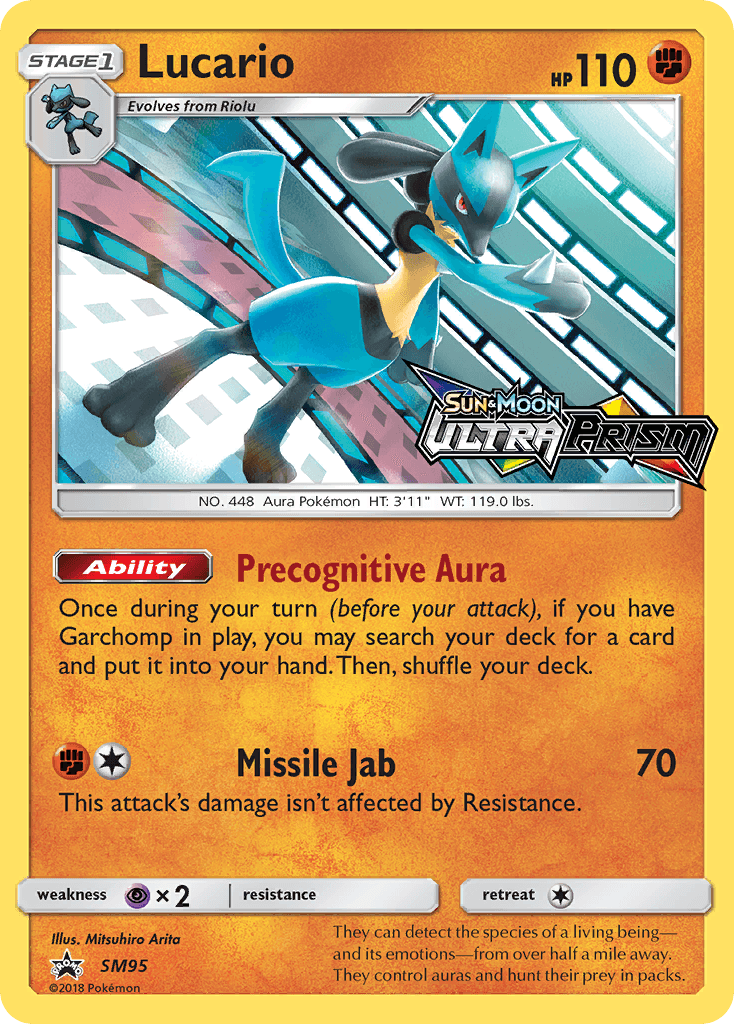 Lucario, SM Black Star Promos SM95