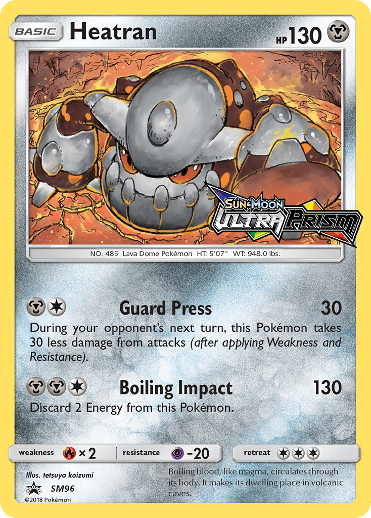 Heatran, SM Black Star Promos SM96