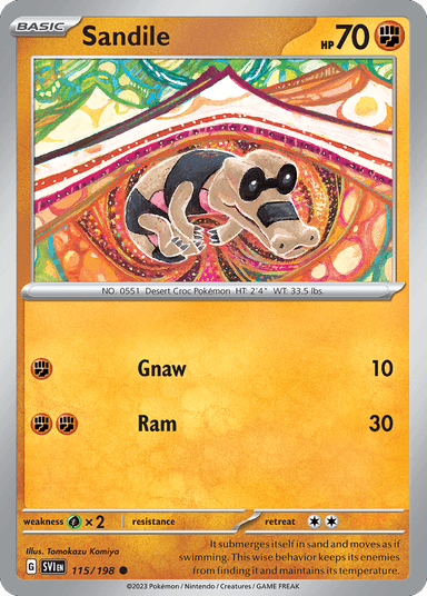 Sandile, Scarlet & Violet 115
