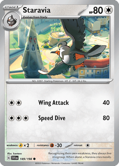 Staravia, Scarlet & Violet 149