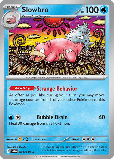 Slowbro, Scarlet & Violet 43