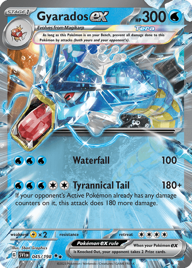 Gyarados ex, Scarlet & Violet 45