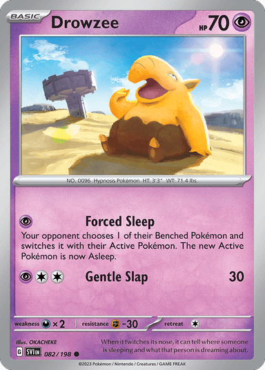 Drowzee, Scarlet & Violet 82