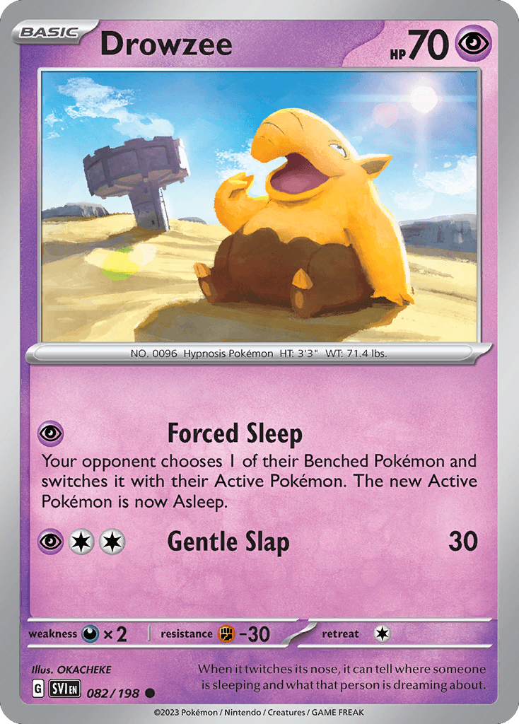 Drowzee, Scarlet & Violet 82