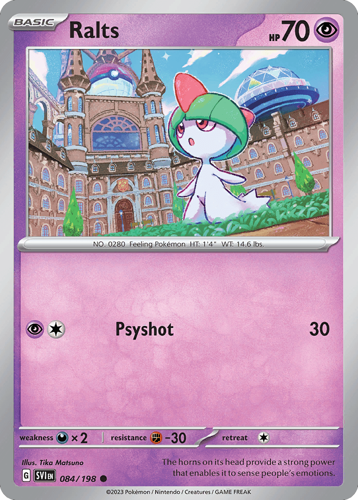 Ralts, Scarlet & Violet 84