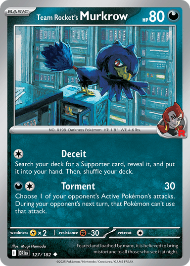 Team Rocket's Murkrow, Destined Rivals 127
