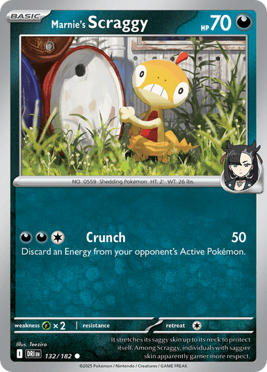 Marnie's Scraggy, Destined Rivals 132
