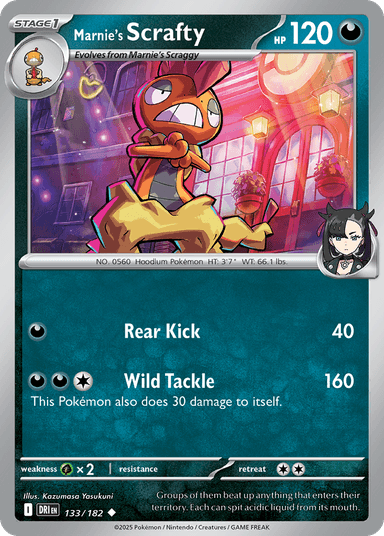 Marnie's Scrafty, Destined Rivals 133