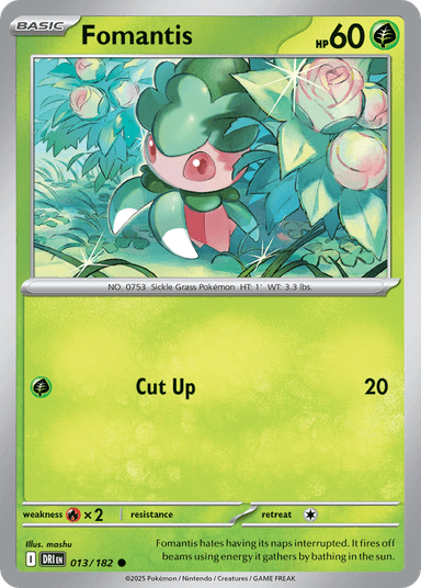 Fomantis, Destined Rivals 13