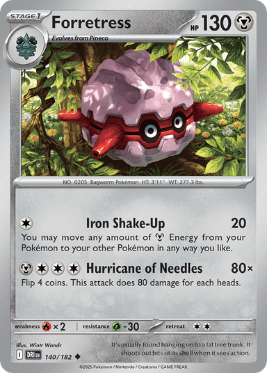 Forretress, Destined Rivals 140