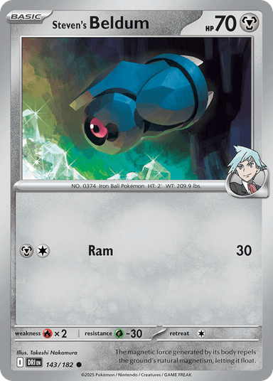 Steven's Beldum, Destined Rivals 143