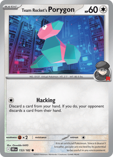 Team Rocket's Porygon, Destined Rivals 153