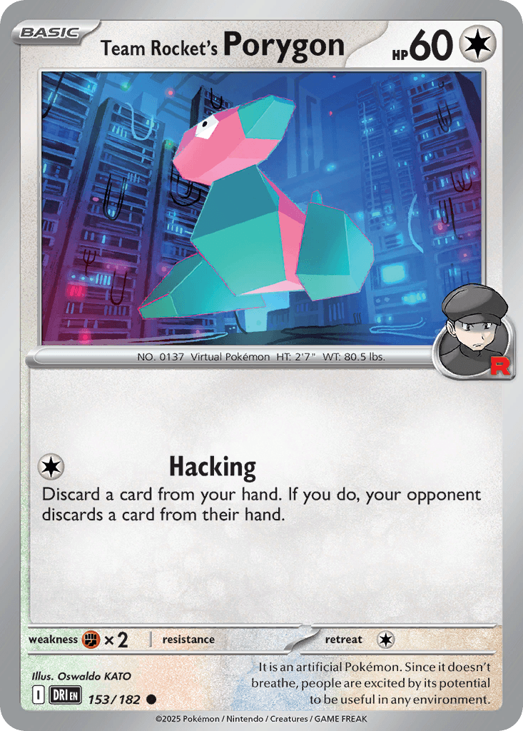 Team Rocket's Porygon, Destined Rivals 153