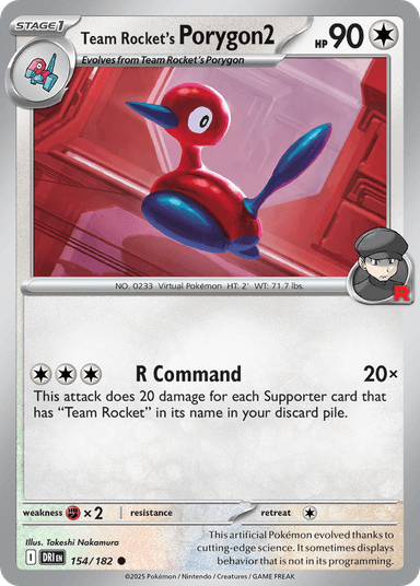 Team Rocket's Porygon2, Destined Rivals 154