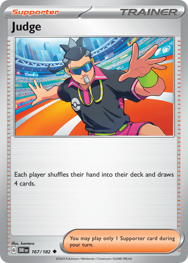 Judge, Destined Rivals 167