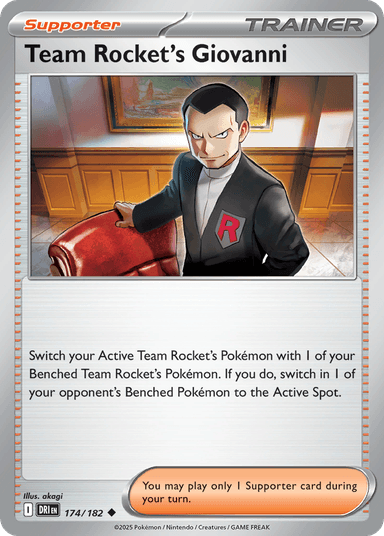 Team Rocket's Giovanni, Destined Rivals 174