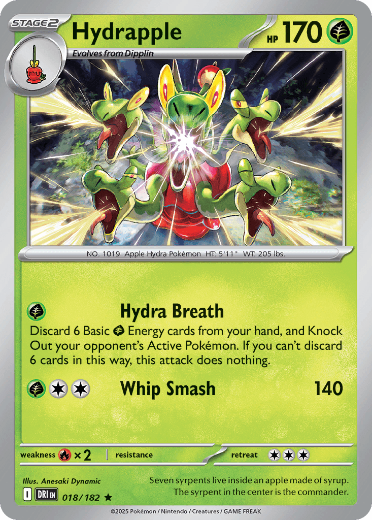 Hydrapple, Destined Rivals 18