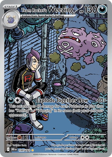 Team Rocket's Weezing, Destined Rivals 199