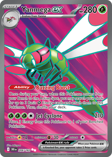 Yanmega ex, Destined Rivals 206