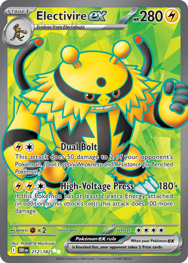 Electivire ex, Destined Rivals 212