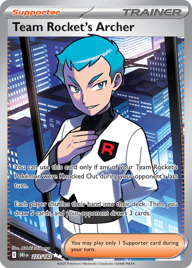 Team Rocket's Archer, Destined Rivals 223