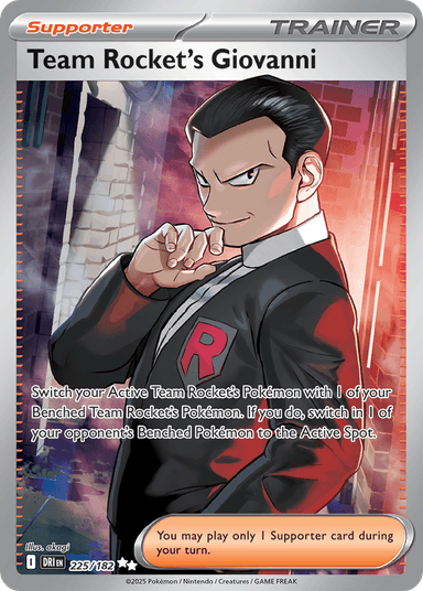 Team Rocket's Giovanni, Destined Rivals 225