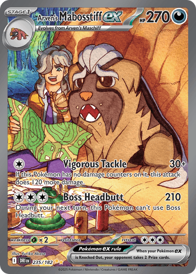 Arven's Mabosstiff ex, Destined Rivals 235
