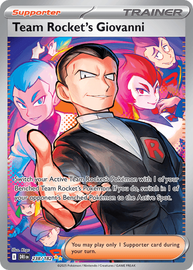 Team Rocket's Giovanni, Destined Rivals 238