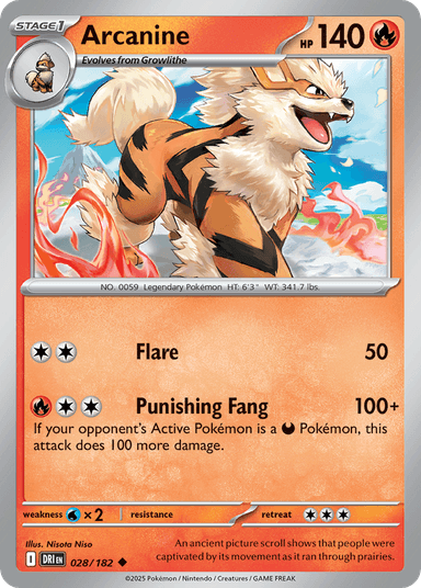 Arcanine, Destined Rivals 28