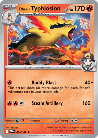 Ethan's Typhlosion, Destined Rivals 34