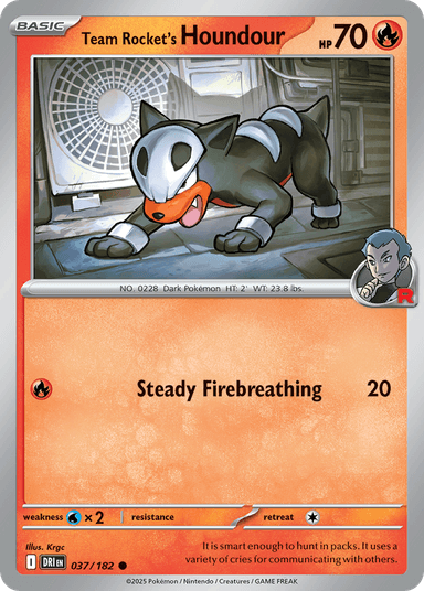 Team Rocket's Houndour, Destined Rivals 37