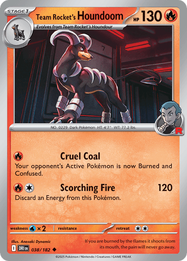 Team Rocket's Houndoom, Destined Rivals 38