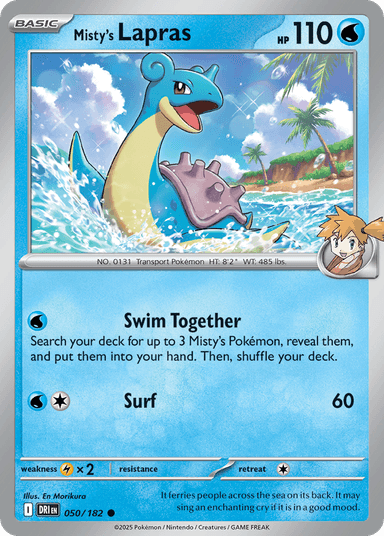 Misty's Lapras, Destined Rivals 50