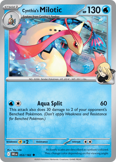 Cynthia's Milotic, Destined Rivals 53