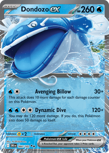 Dondozo ex, Destined Rivals 66