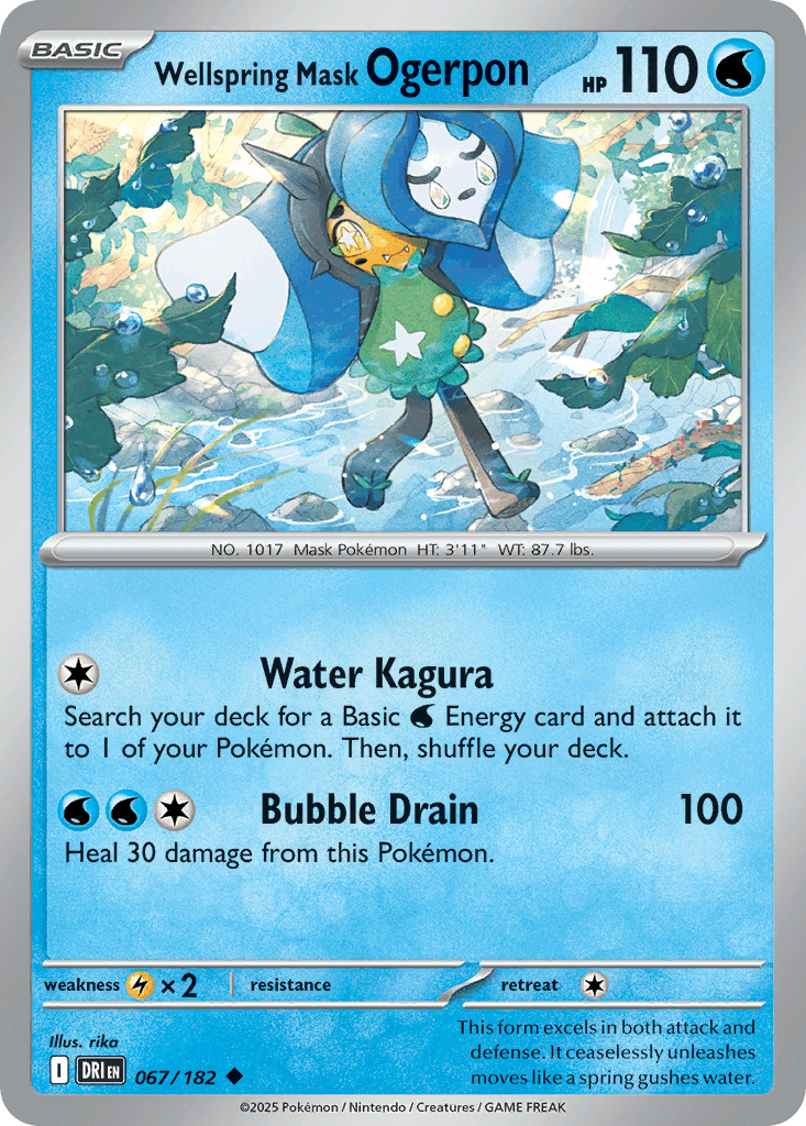 Wellspring Mask Ogerpon, Destined Rivals 67